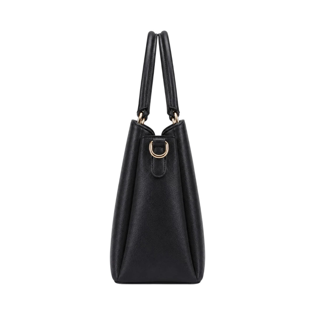4Bags Boutique Black Elite Leather Tote Bag for Women