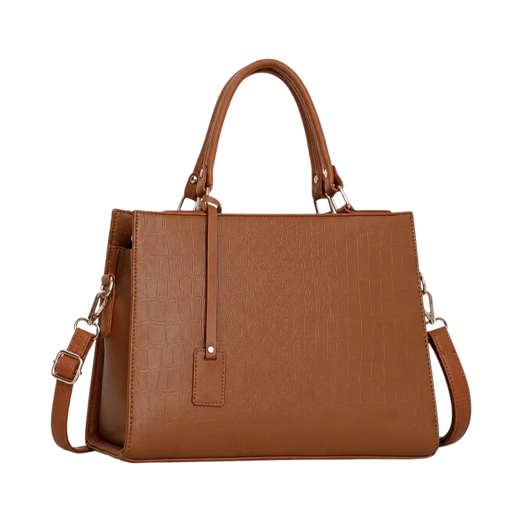 4Bags Boutique Brown Elite Leather Tote Bag for Women