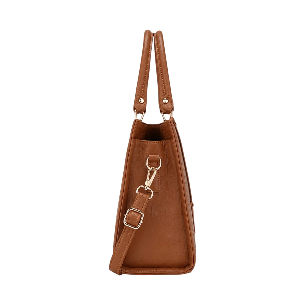 4Bags Boutique Brown Elite Leather Tote Bag for Women