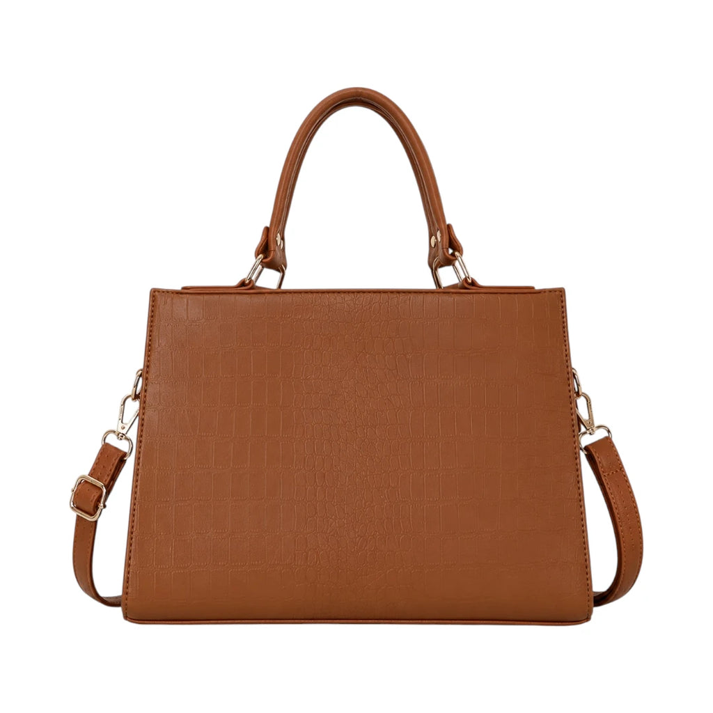 4Bags Boutique Brown Elite Leather Tote Bag for Women