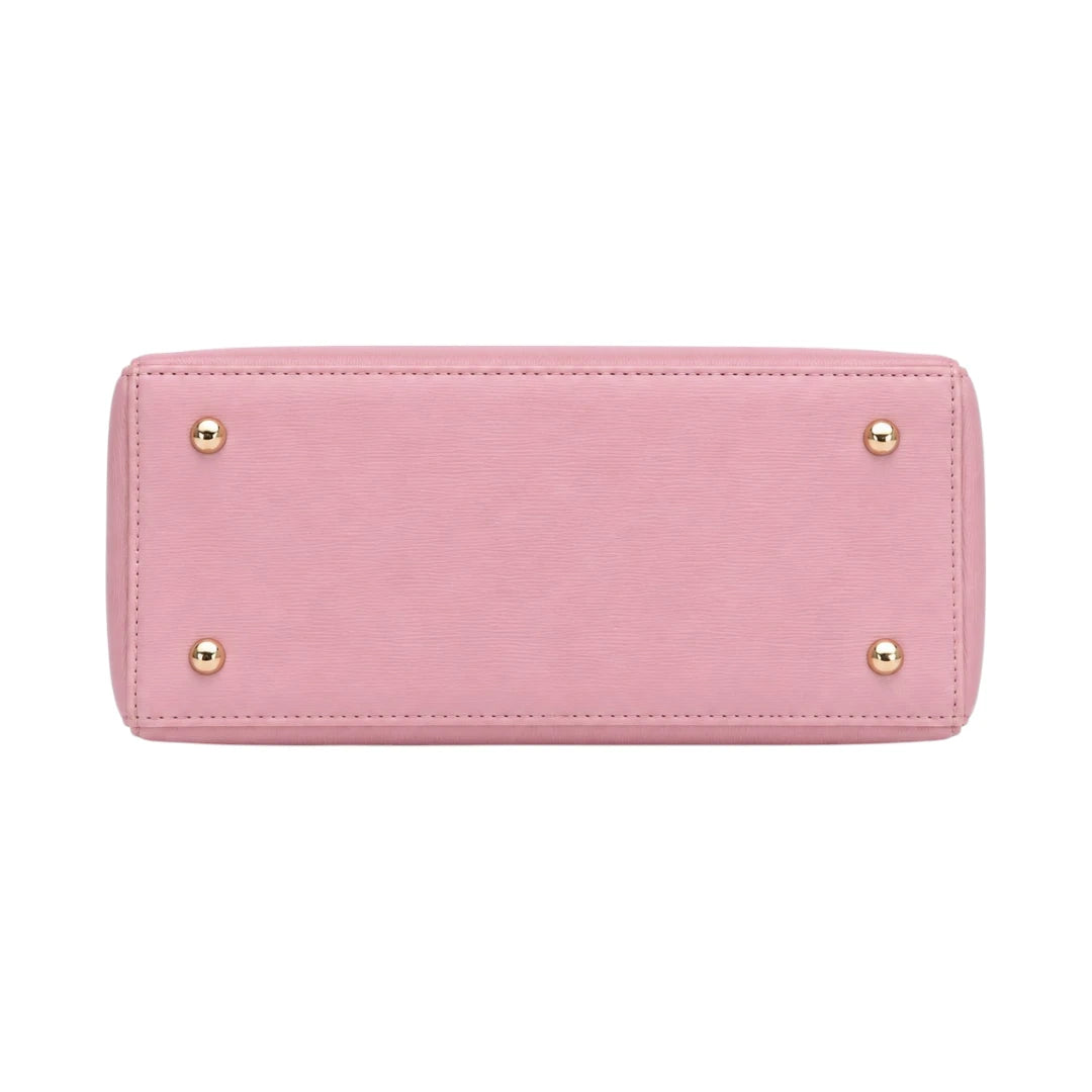 4Bags Boutique Elegant Pink Leather Tote Bag for Women